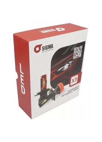 Світлодіодні автолампи X3 45W H4 H/L CSP Sigma (312485318)