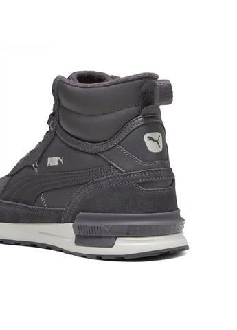 Черные демисезонные кроссовки graviton mid black 383204-06 Puma