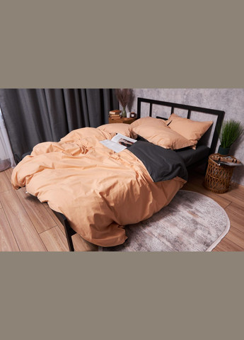 Комплект постельного белья Бязь Gold Люкс семейный 143х210х2 наволочки 2х40х60 (MS-820003315) Moon&Star Gray Cream (288043968)