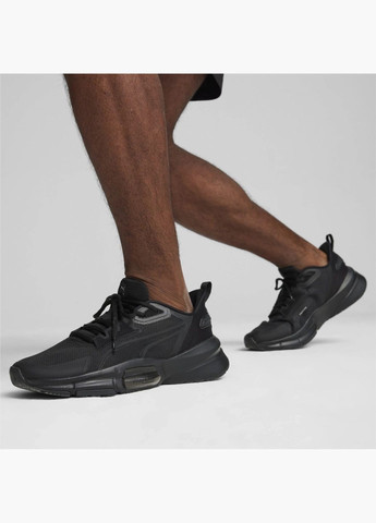 Черные кроссовки мужские pwrframe tr 3 black 379482-02 Puma