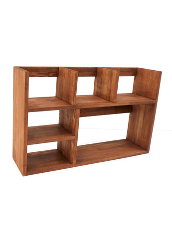 Книжкова полиця настільна з дерева Шолохов 80 савоярді (КПЛ-800715) No Brand (328414277)