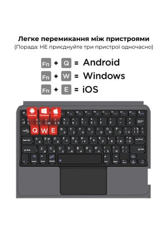 Чехол для планшета (4822352781230) Airon Premium iPad Pro 11 2024 with Keyboard (366482273)