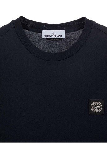 Темно-синяя футболка Stone Island