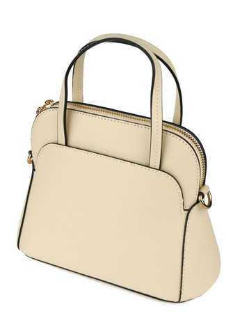 Кросбоді сумка ручна класична жіноча натуральна шкіра бежева Fior Di Loto (371884221)