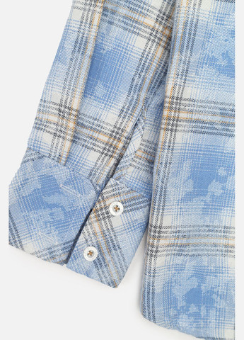 Сорочка з довгим рукавом для дівчинки колір блакитний CB-00269545 LocoLoco (325813318)