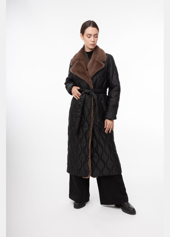 Чорне зимнє Пальто Чорний Зима Повсякденний Alberto Bini