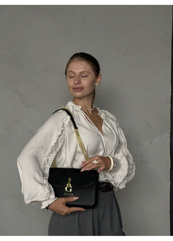 Сумка жіноча G James Logo чорний класичний крос-боді крос-боді No Brand (369935573)