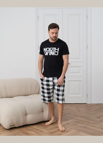 Чоловічий комплект із шортами в клітку Tom John (292849433)