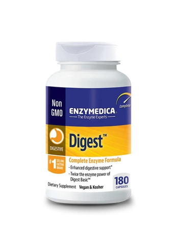 Ферменти для травлення Digest - 180 caps Enzymedica (280899289)