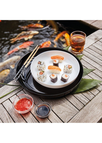 Блюдо FRIENDS TIME BLACK /29 см серв. (P6363) Luminarc (365278586)