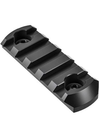 Планка Leofoto Weaver/Picatinny на 5 слотів. M-LOK. Алюміній No Brand (316435192)