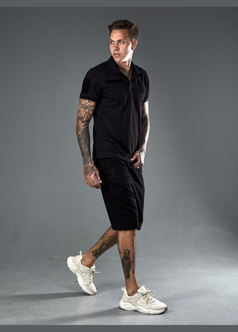 Шорты мужские трикотажные, батальные, большого размера. No Brand шорти (296108495)