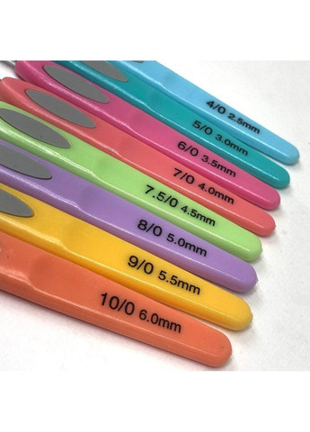 Набір гачків для в'язання 8шт (2,5-6мм) Крючков (352744934)