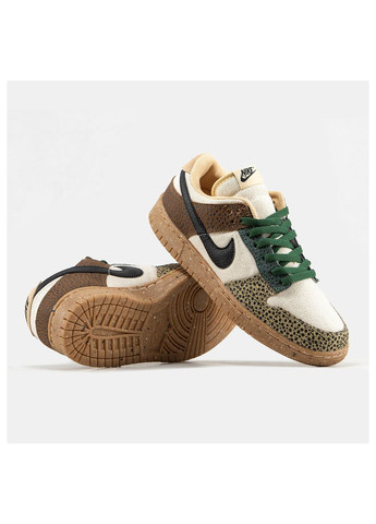 Комбіновані кросівки унісекс Nike SB Dunk Low Safari