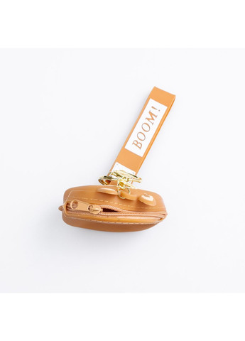 Дитячий гаманець-брелок Лабубу 7,5×7×2,5 (см з ремінцем і карабіном Бежевий HP-55-15BR Yiwu (370706649)