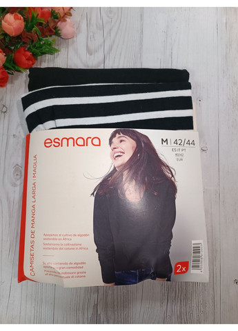 Женский лонгслив (гольф) набор 2 шт Esmara (372512031)