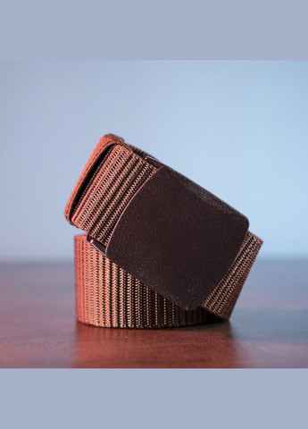 Тканевый мужской ремень 20229 Коричневый Vintage (302972150)