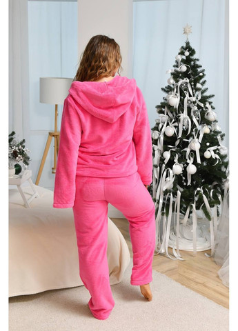 Рожева жіноча махрова піжама Osoblyva