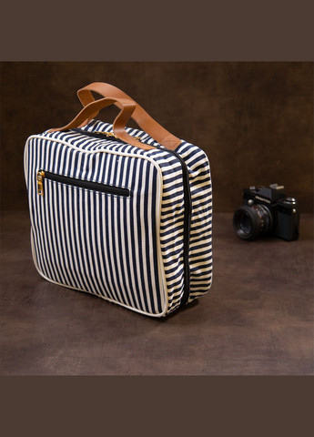 Сумка органайзер для путешествий текстильная 20651 Белая. Vintage (331906622)