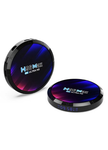 Смарт ТВ приставка MAX 4/64 Гб - Налаштована. Smart TV Box Android 13 H96 (364203466)