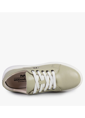 Зелені кеди жіночі бренду 8200706_(2) ModaMilano