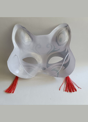 Маска Кішка Аніме Червоно-чорна No Brand (342064401)