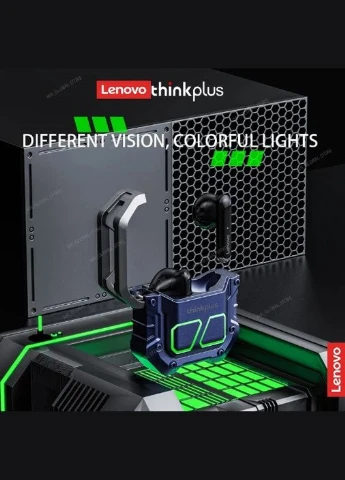 Бездротові навушники thinkplus LivePods XT81 Black Bluetooth 5.3 TWS Lenovo (297869145)