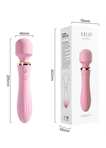 ПРЕМІУМ Вібратор мікрофон з підігрівом, двосторонній жіночий вібратор для сексу. Потужний стимулятор No Brand (302002142)