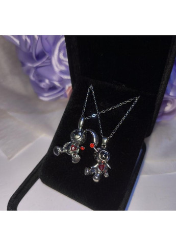 Парные подвески куклы вуду с камешками, парные подвески с камешками с кроликом и человечком, подвески дружбы, кулон, колье. Fashion Jewelry (367263371)