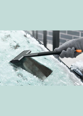 Автомобильный скребок для льда и снега Baseus от Xiaomi, для удаления снега на стекле, из ТПУ, черный No Brand (329194616)