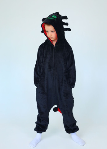 Кигуруми дракон Беззубик с капюшоном и хвостом для мальчиков My Kigu (366196347)