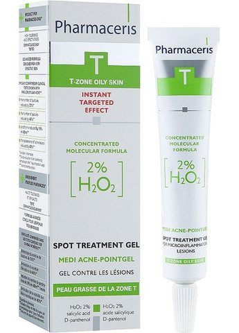 Антибактериальный гель для лица T Spot Treatment Gel 10ml (291103-9759) Pharmaceris (368635210)