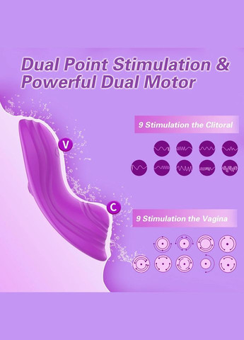 КРУТИЙ Смарт вібратор в трусики No Brand (302002101)