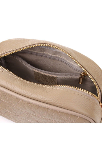 Жіноча сумка на кожен день з натуральної шкіри 22901 Бежевий Vintage (356452093)