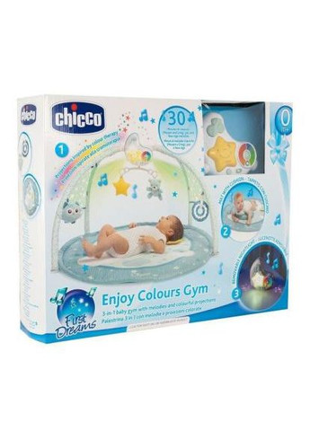 Дитячий килимок (09866.20) Chicco Enjoy Colours Gym blue (369882272)