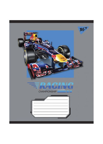 Тетрадь 24 л. линия " " / Racing championship Yes (351904513)