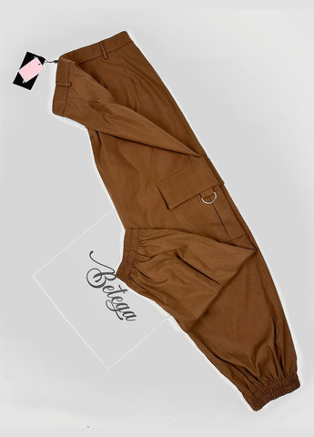 Штани джогери Коричневі BTG-0065 PrettyLittleThing (293060979)