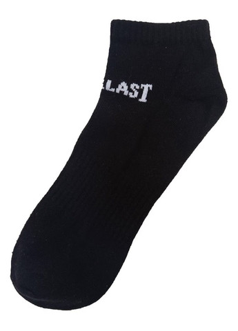 Чёрные носки мужские спортивные (набор 3 пары) 40-45р. Everlast однотонные (324835653)