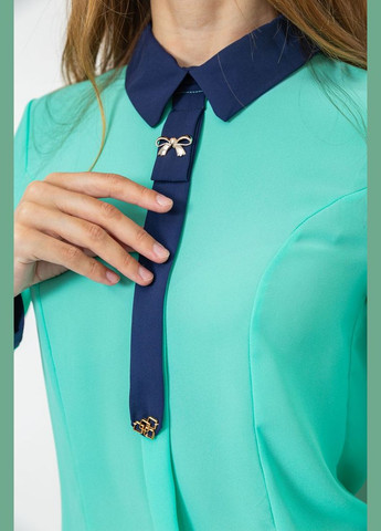 Мятная блуза нарядная Ager 186R101