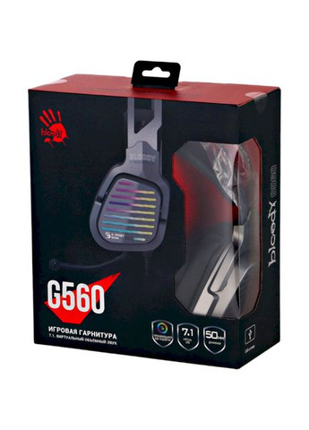 Навушники A4-Tech G560 Bloody Gun Grey A4Tech (339086941)