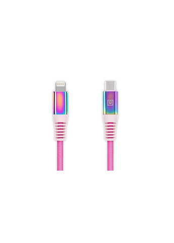 Кабель USB Type-C - Lightning (M/M), 1 м, Rainbow (EL123500054) Real-El (341487084)