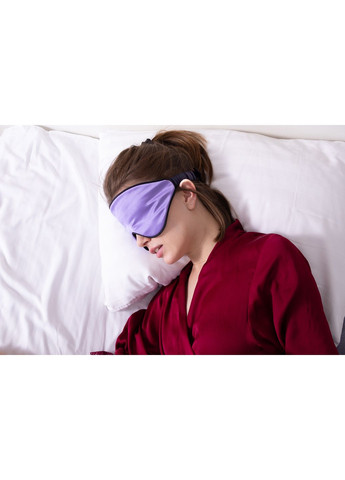 Подарочный набор Чумацький Шлях: шелковая маска модель 3.1 + шелковая резинка для волос размер (1223-02) Фабрика Тиші (369931786)