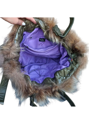 Сумка жіноча легка з хутром No Brand (315401859)