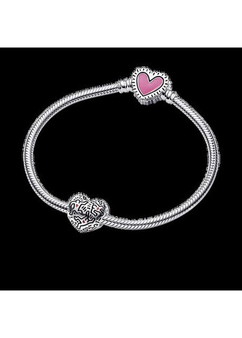 Серебряный шарм Пандора "Линия сердца" 792224C01 Kabluchka (355348494)