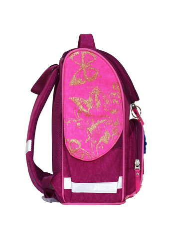 Рюкзак шкільний каркасний з фонариками Успех 12 л. малиновий 389 (00551703) Bagland (331181685)