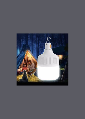 Кемпінговий переносний ліхтар LED-лампа 100 W на гачку No Brand (326066024)