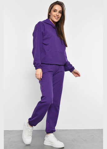Спортивный костюм женский фиолетового цвета Let's Shop (292755129)