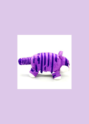 М'яка іграшка Тигр Майнкрафт 39см Фіолетовий No Brand (285792232)