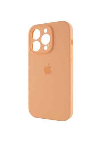 Чехол Silicone Case Full Camera Protective (AA) для Apple (6.7") Оранжевый | Cantaloupe Epik iPhone 15 Pro Max (301083554)