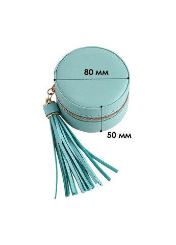 Шкатулка SP-01205 Blue для колец и ювелирных изделий портативная компактная 8шт Casegrace (352011208)